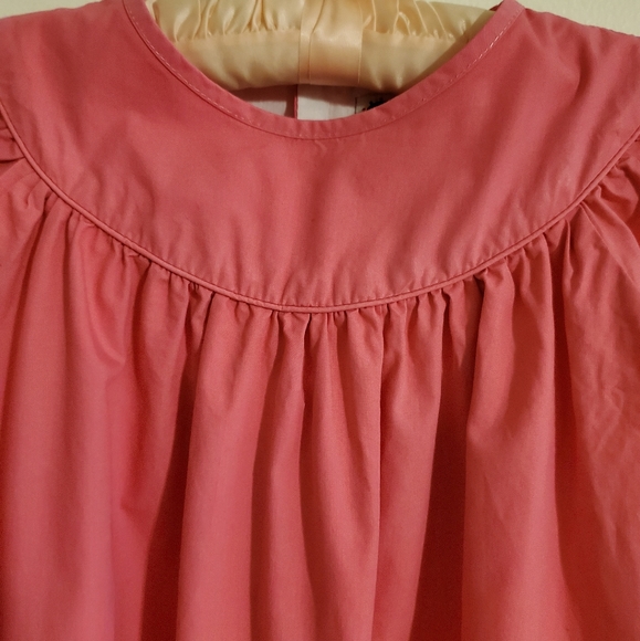 Classic Puffed Sleeve Cotton Dress - size 5 - Picture 3 of 6